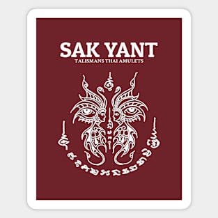 Muay Thai Sak Yant Butterfly Magnet